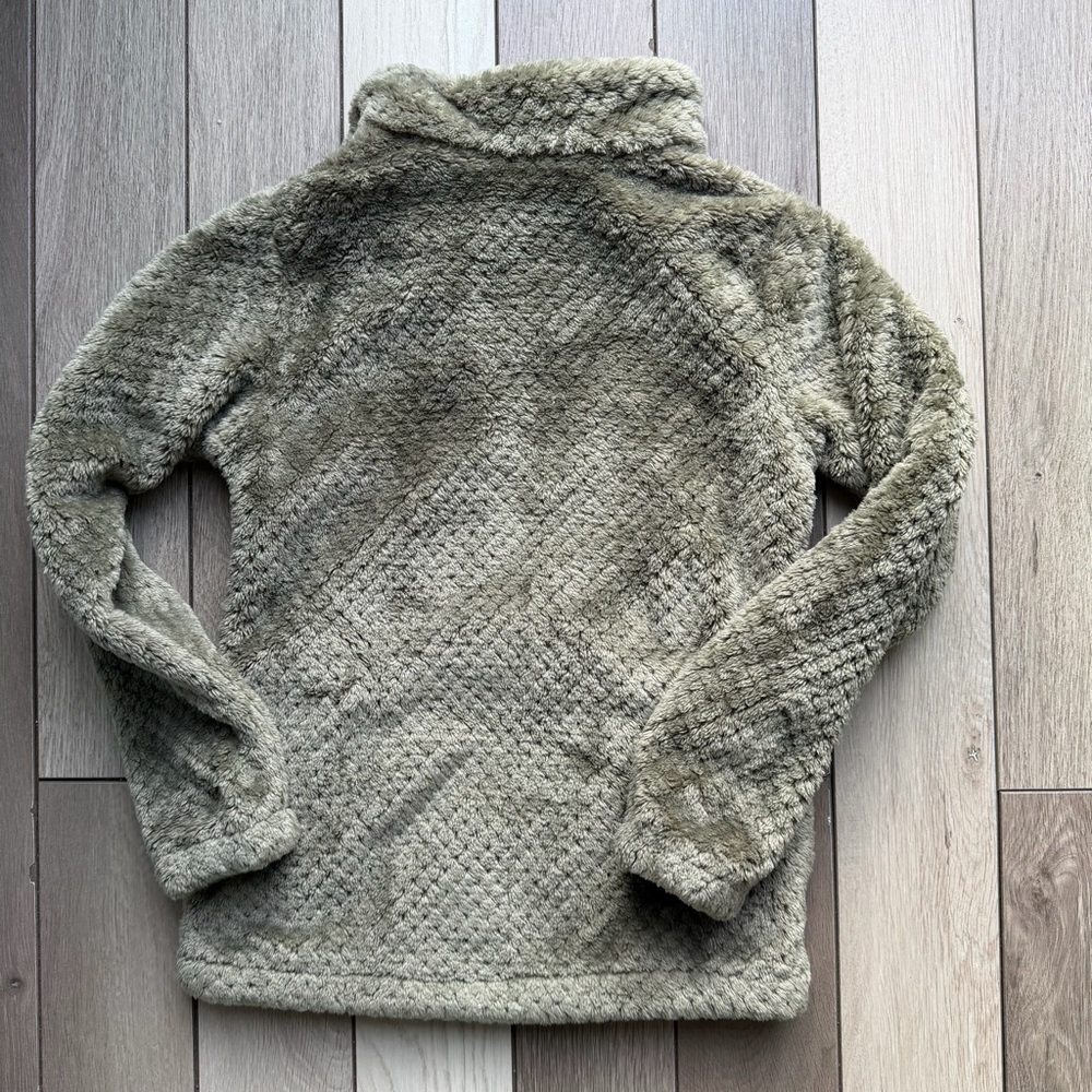 Columbia Sage Green Fleece with Pink Accent - Picture 3 of 5